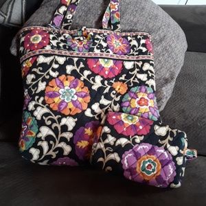 Vera Bradley Tote w/ Wallet
